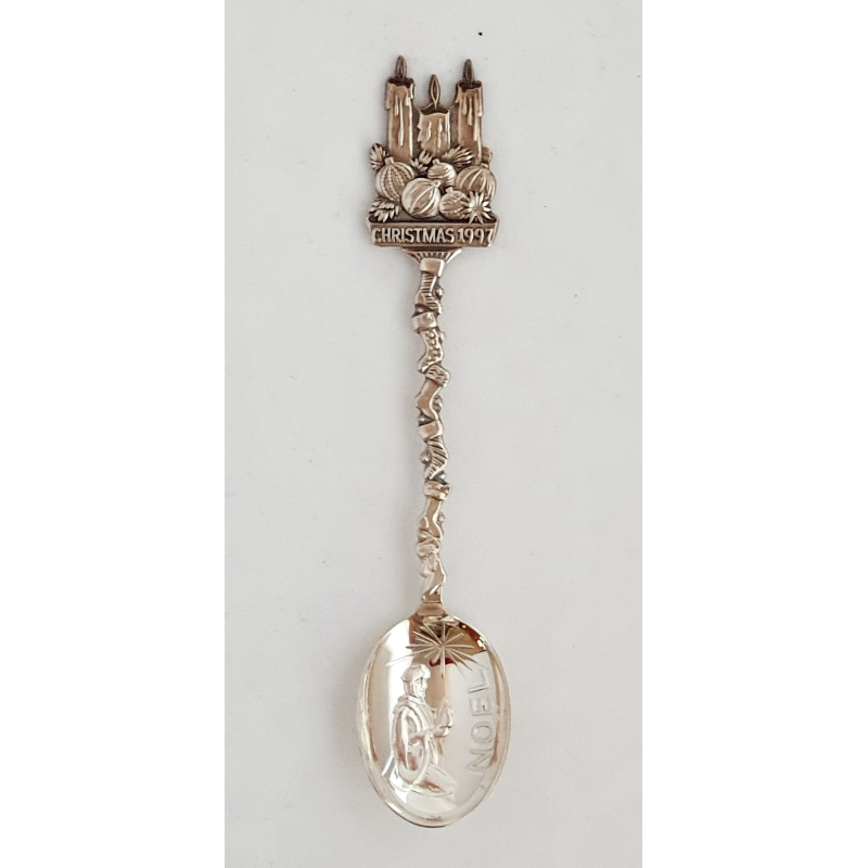 Verzilverde theelepel, Christmas 1997